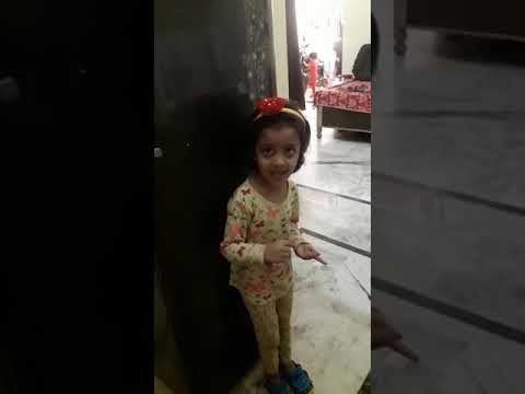 Suhaima making ice-cream