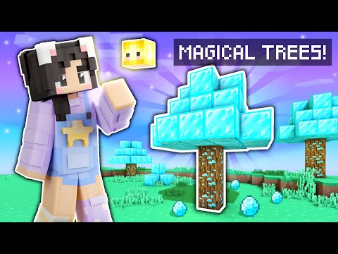💜Magical Trees! Minecraft StarQuest Ep.7