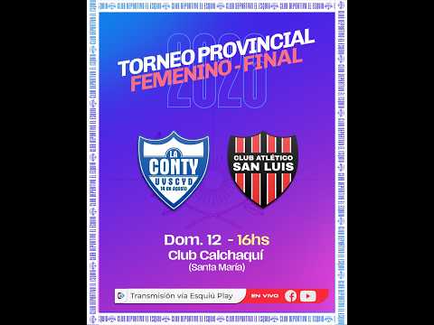 🔴 VIVO |  ⚽ La Conty de Tinogasta vs   Club  San Luis de Belen-  Final Provincial Femenino 🏆