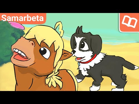 Sagor för barn 2-6 år | Varför når inte Hästen Sammy? | Godnattsaga | Ljudbok med text & bild