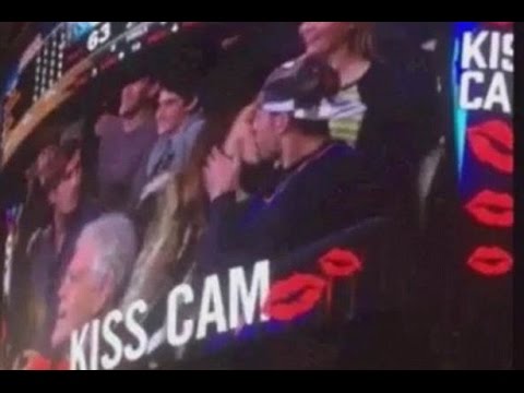 Girl kisses STRANGER after being snubbed by boyfriend on KISS CAM