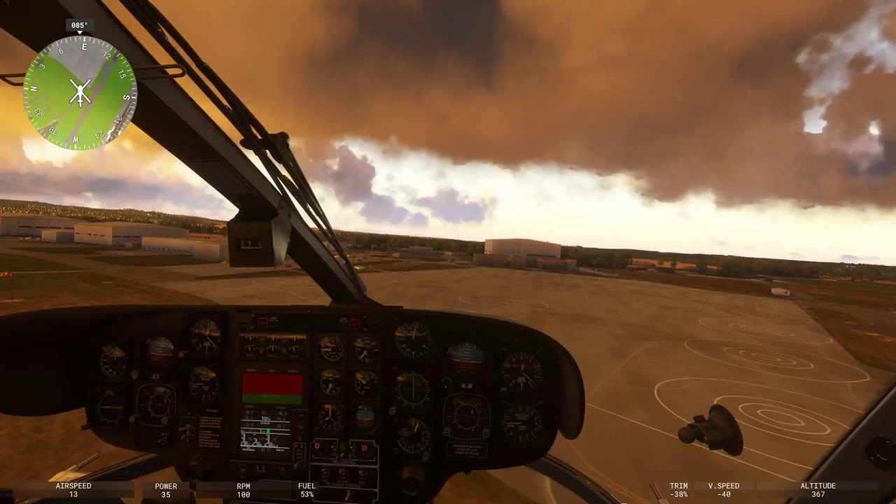 GA Coastal Flight Cornwall in The C172 MSFS2024 PS5