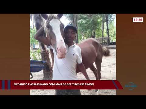 Mecânico é assassinado com mais de dez tiros em Timon 27 01 2022