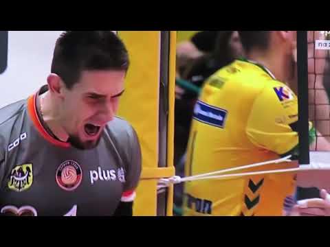 Marcin Waliński  -  Outside Hitter, PlusLiga 2021/2022,  Aluron CMC Zawiercie  -  Cuprum Lubin,