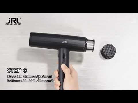 how to auto clean your JRL Forte Pro hair dryer