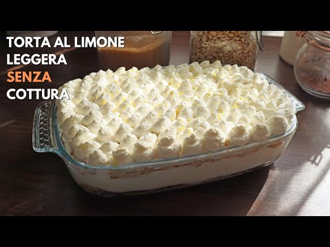 NO-COOK CAKE WITH LEMON and RICOTTA | NO COOKING NO CREAM to GREEK YOGURT