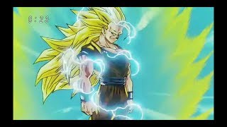 Goku berubah menjadi super Saiya 3 untuk yang pert