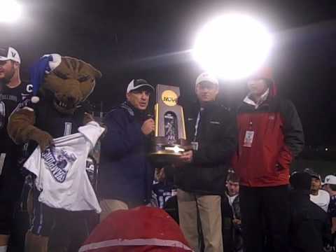 2009 NCAA Division I Football Championship Trophy Presentation/Celebration - Villanova Wildcats