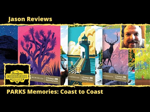 Jason’s Board Game Diagnostics of Parks Memories: Coast to Coast