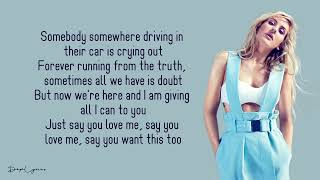 Ellie Goulding - The Greatest (Lyrics)