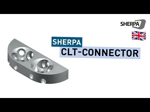 SHERPA CLT-Connector - The standardised connector for cross-laminated timber construction