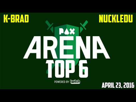 SFV: PAX Arena East Invitational 2016 |  K-Brad Vs Nuckledu | Top 6 | 720p60FPS |