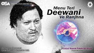 Menu Teri Deewani Ve Ranjhna | Nusrat Fateh Ali - YouTube