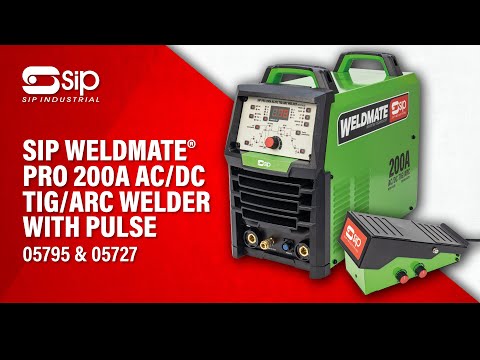 SIP PRO 200A AC/DC TIG/ARC Welder with Pulse (Product illustration 12)-11