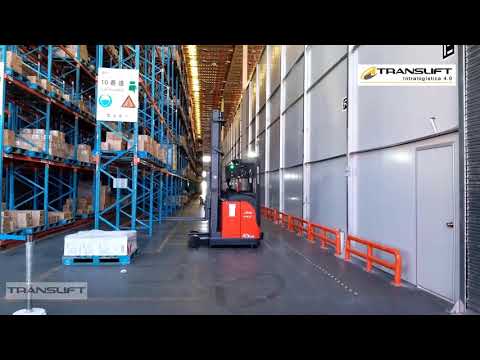 Empilhadeira AGV de elevação até 10 metros - Translift
