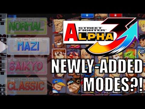 What Do Street Fighter Alpha 3's Isms and Modes do? Capcom Fighting Collection 2