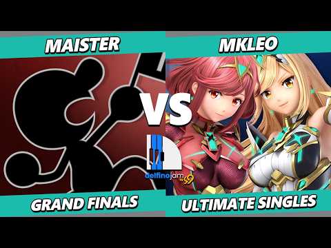 Delfino Jam 99 GRAND FINALS - MkLeo (Pyra Mythra) Vs. Maister (Game & Watch) Smash Ultimate - SSBU
