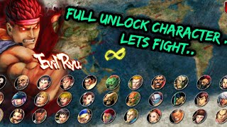 FULL UNLOCK Karakter Game STREET FIGHTER IV Champion Edition | Tes Online Match in Game