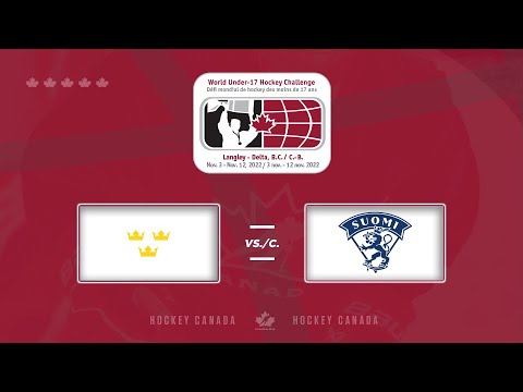 SWE vs. FIN (Preliminary) | 2022 World U17 Hockey Challenge