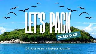 How to Pack for a 25-Night Transpacific Cruise | Royal Caribbean Quantum of the Seas to Australia