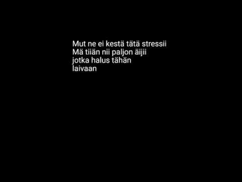 Prinssi Jusuf feat. Musta Barbaari - Vuoden Mamu (lyrics)