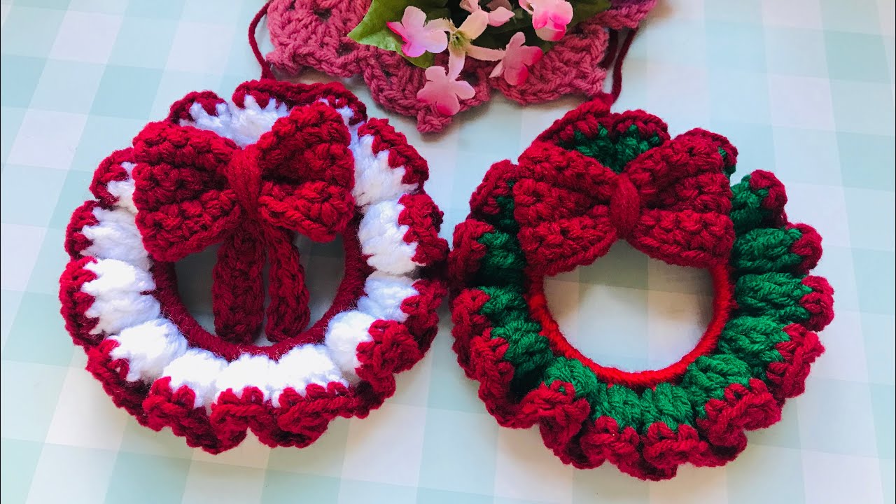 How to crochet the Christmas ornaments #veryeasyandsimple#