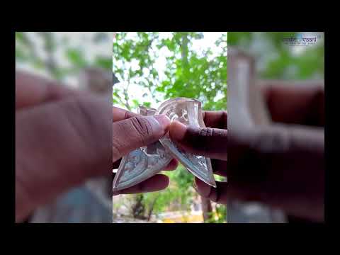 Silver Earing for God & Goddesses statues/Idols Decoration video