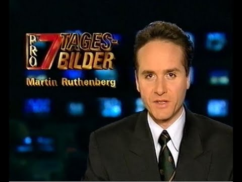 Pro7 21.02.1992 - Tagesbilder (Abendnachrichten) mit Martin Ruthenberg