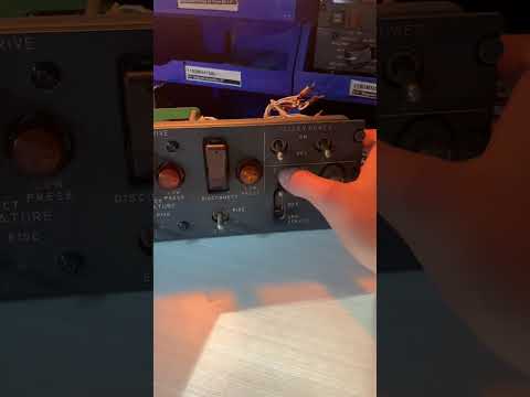 Boeing 727 Ground/AC Power Solenoid Switch #Shorts