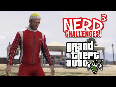 Nerd³ Challenges! The Race to 100%! - GTA V