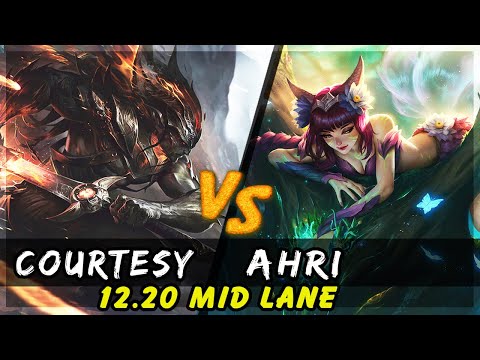 Courtesy - Yasuo vs Ahri MID Patch 12.20 - Yasuo Gameplay