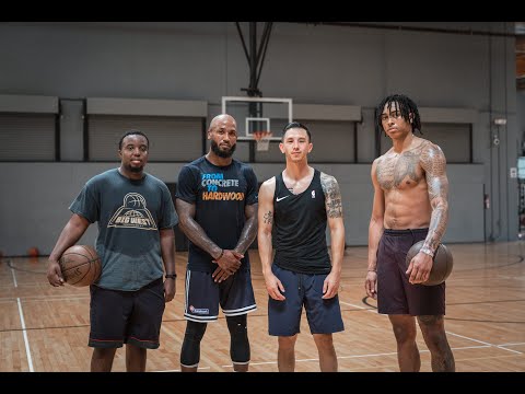 Nathan Mohri, Kyle Allman Jr, Steve Burtt Jr, Omari Prince INTENSE 1v1 Pro Basketball Workout