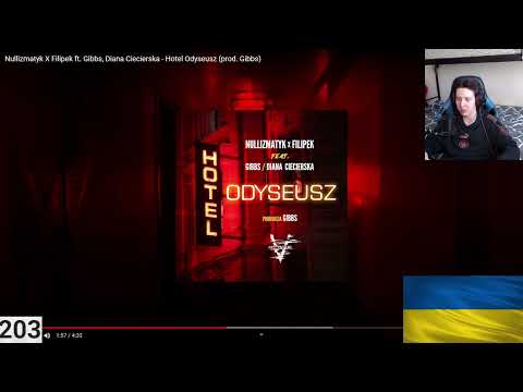 Reakcja na Nullizmatyk X Filipek ft. Gibbs, Diana Ciecierska - Hotel Odyseusz (prod. Gibbs)