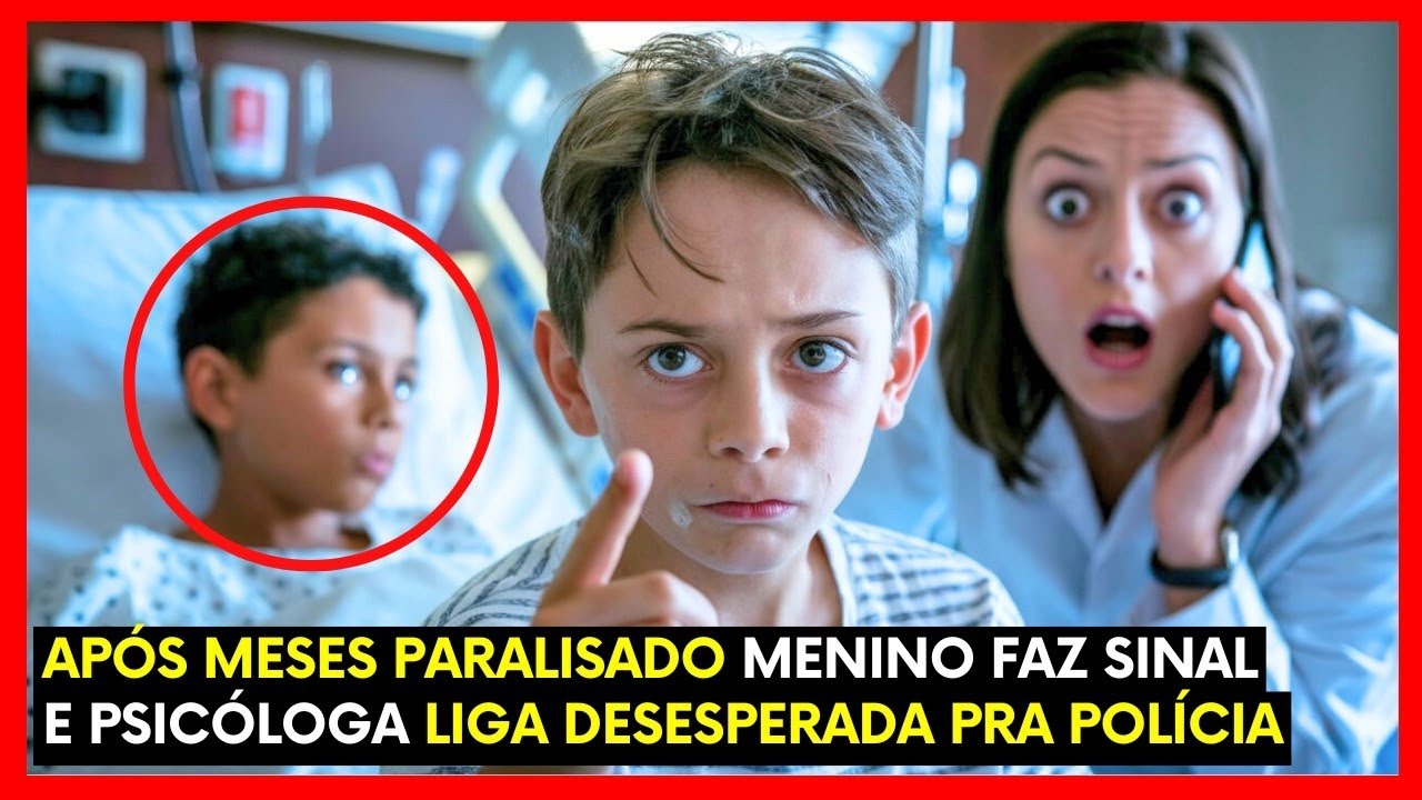 SINAL DE MENINO PARALISADO LEVA A CHAMADO URGENTE À POLÍCIA