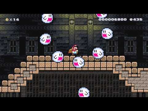 Mario Maker Daily Levels #8 Boogey Manor