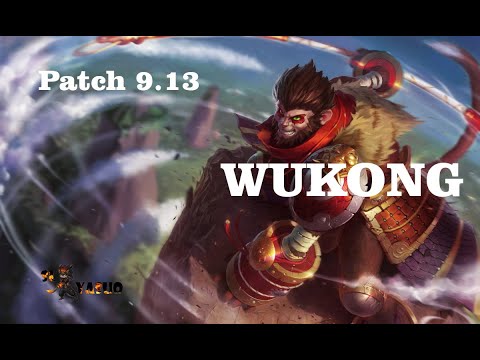 League of Legends | WUKONG vs SYNDRA MID Game Play - Patch 9.13