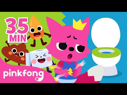 Pinkfong veut aller aux toilettes | +Comptines | Pinkfong, Bébé Requin ! Chansons pour Enfants