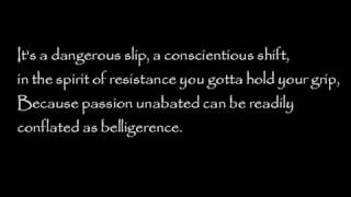 Bad Religion - The Resist Stance Lyrics