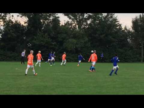 Loosdrecht JO13-2 - Weesp FC JO13-3 (17-09-2016)