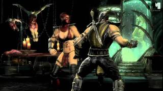Mortal Kombat 9 - Skarlet | story gameplay trailer [HD] OFFICIAL Trailer MK9 (2011)