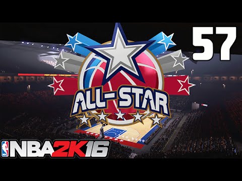 Let's Play NBA 2K16 Deutsch German [57] - My Career: Rising Allstar Match - Geballer!
