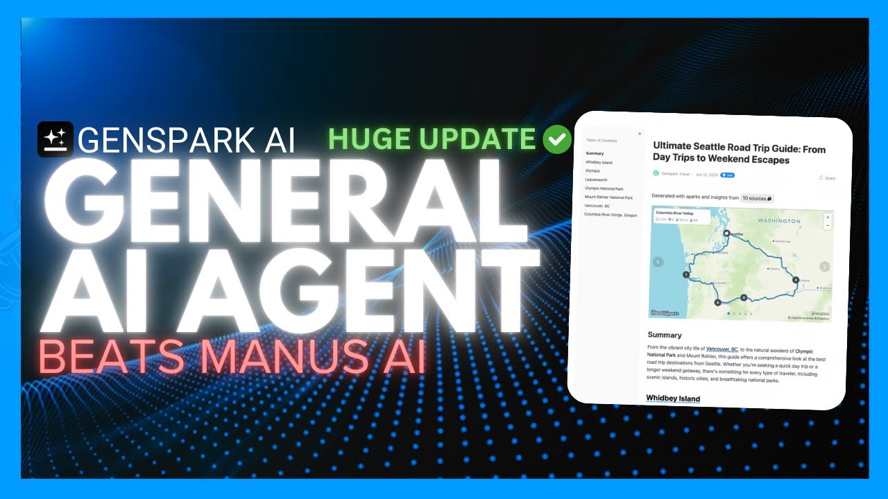 Genspark AI UPDATE: First-Ever SUPER AI Agent with AI Drive - Beats Manus!