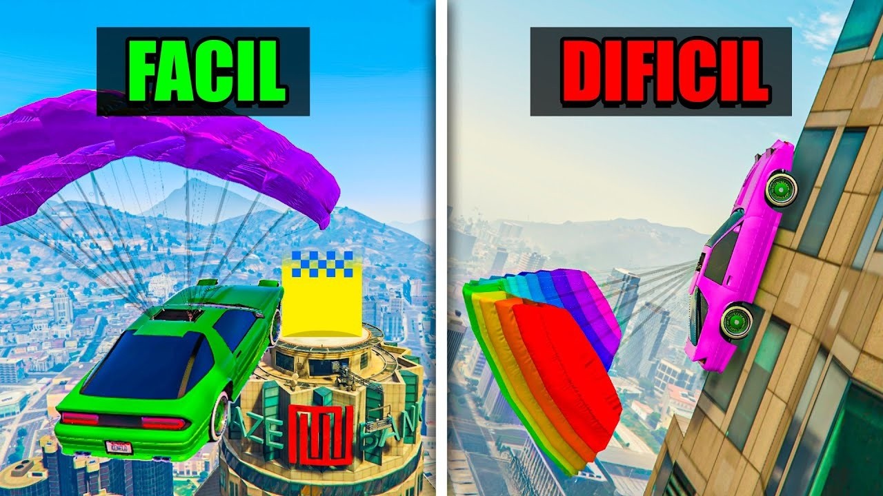 SALTOS CON EL RUINER 2000 PERO CADA MINUTO ES MAS DIFICIL! - GTA 5 ONLINE