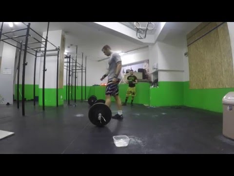 Damjan Vučurović Berlin TD 2016 WOD 16.1 Team Ajoj Buraz - Partner B