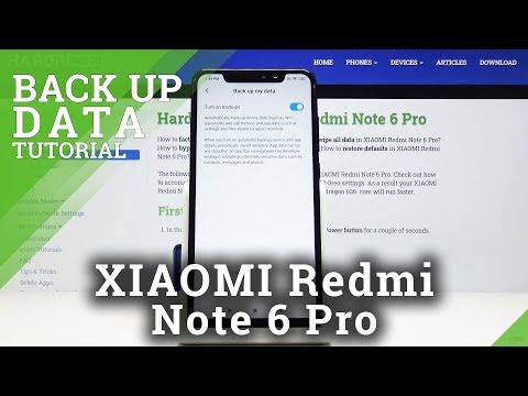 How to Back Up Data in Xiaomi Redmi Note 6 Pro – Enable Google Backup