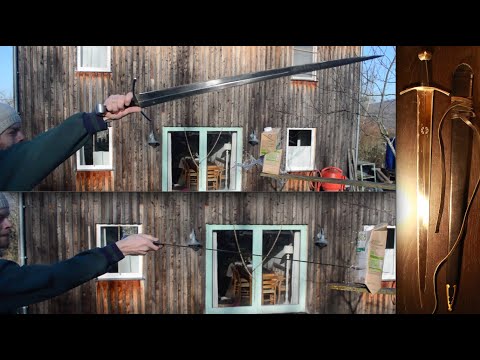 Cutting with the Windlass Royal Armouries 14th Century Arming Sword