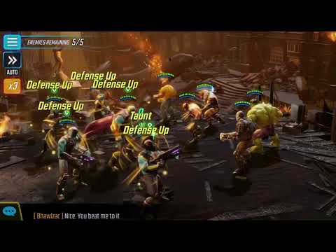 Ultimus’s finishing move animation