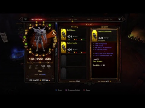 Season 2.6 - Rathma Skeletal Mage Necromancer. Diablo 3