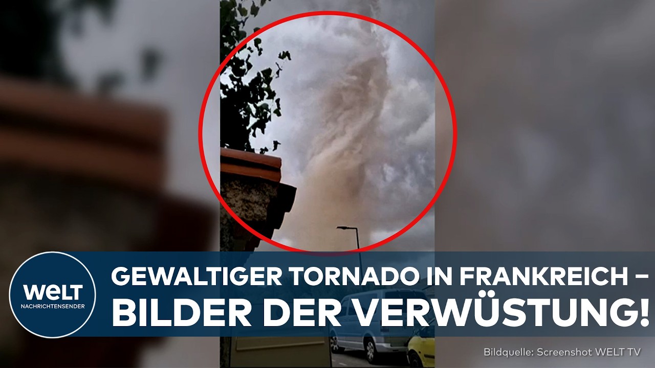 MINUTEN DER ZERSTÖRUNG: Gewaltiger Tornado in Frankreich verwüstet Dorf – Bilder zeigen das Ausmaß!