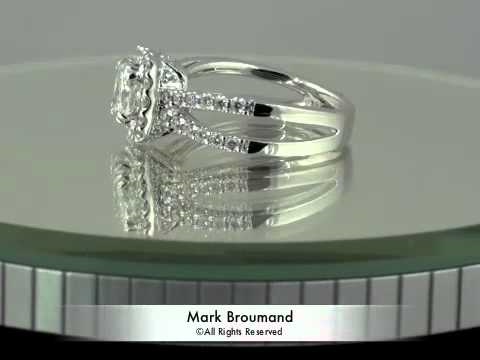 1.75ct Cushion Cut Diamond Engagement Anniversary Ring- Mark Broumand